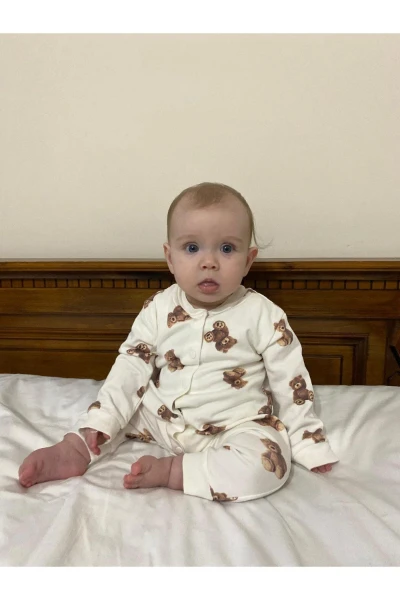 %100 Pamuk Mevsmlik Unisex Pinterest Tulum - KAHVERENGİ