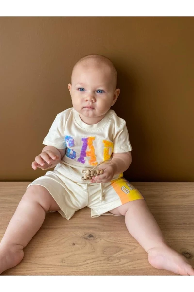 Gap Pullu Yazlık Kız Bebek/Çocuk İkili Takım - RENKLİ