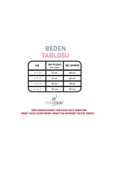 Peluş Fermuarlı Kışlık Tavşan Kız Bebek Uyku Tulumu - PEMBE-BEYAZ