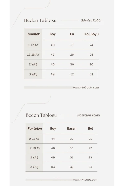 Salopetli Papyonlu Düz Beyaz Gömlekli Pantolonlu Bebek Salopet Üçlü Takım - SÜTLÜ KAHVERENGİ