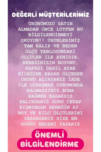 Wellsoft Peluş Unisex Fermuarlı Kışlık Bebek Uyku Tulumu Bebek Tulumu Çocuk Tulumu Çocuk Kostümü - KREM