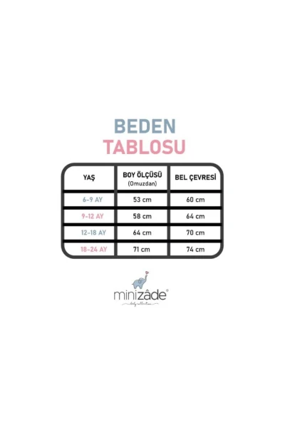 Welsoft Peluş Fermuarlı Kışlık Tavşan Kız Bebek Uyku Tulumu - GRİ-PEMBE