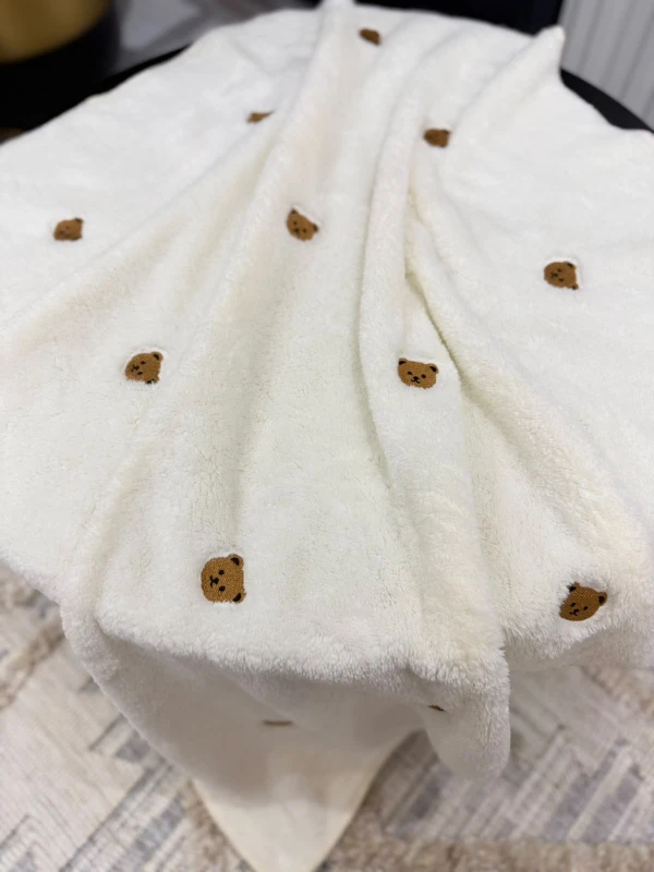 NAKIŞLI WELSOFT 90*100 CM BEBEK BATTANİYESİ - KAHVERENGİ