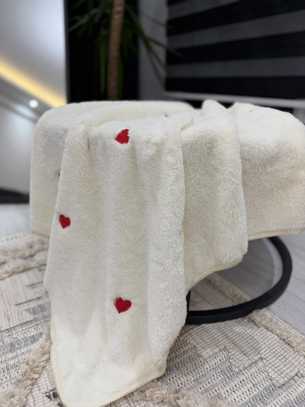 NAKIŞLI WELSOFT 90*100 CM BEBEK BATTANİYESİ - KIRMIZI